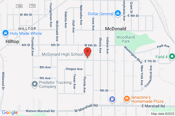 McDonald Local School District, McDonald High School