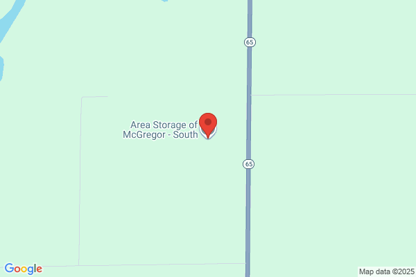 Area Storage of McGregor