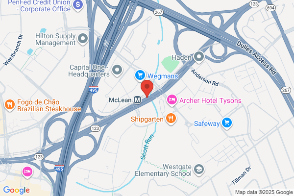 OurBus Stop Tysons