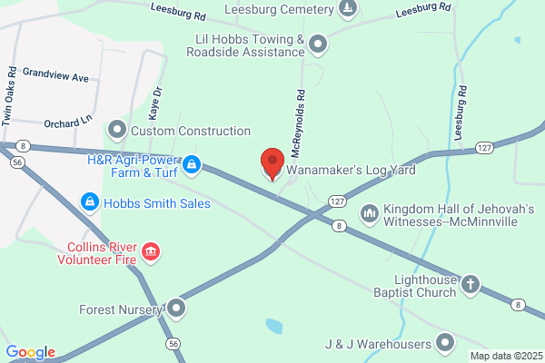 Wanamaker's Log Yard