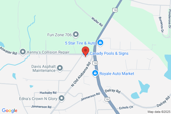 Canady Pools & Signs Inc