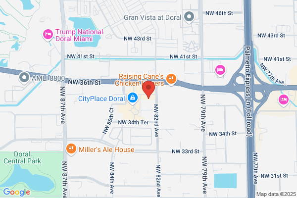 Badia Hand to Shoulder Center Miami