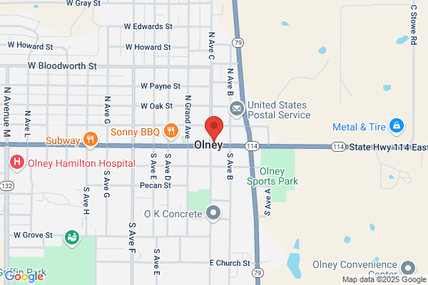 Olney City of, Warehouse