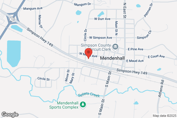 U S Government, Post Office, Mendenhall