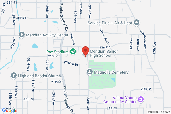Meridian, Public Schools, Meridian High School