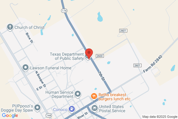 Bosque County, Indigent Health Care