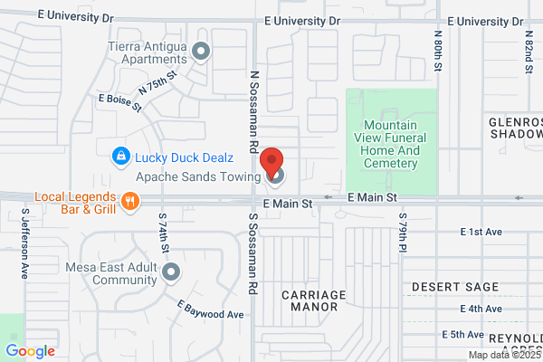 Apache Sands Service Center, Inc.