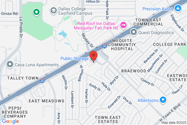 Public Storage, Storage Locations