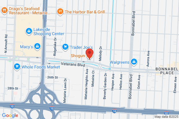 Shogun Japanese Restaurant and Steak House