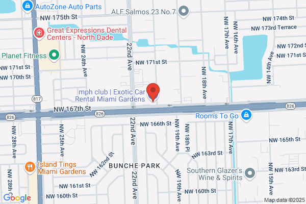 mph club | Exotic Car Rental Miami Gardens