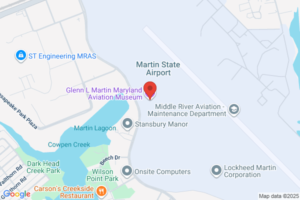 Glenn L Martin Aviation Museum the