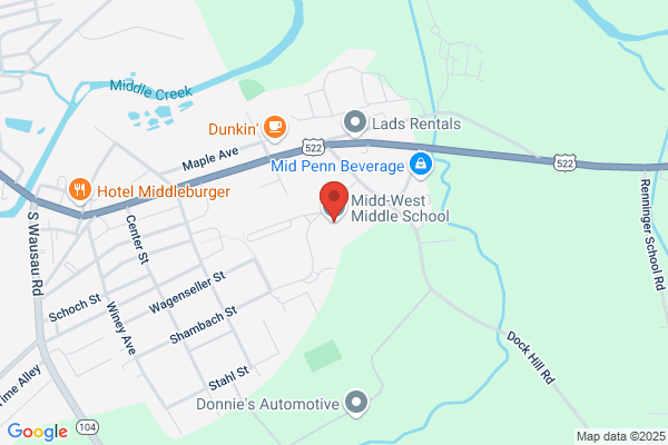 Midd-West School District, Middle Schools, Middleburg Middle