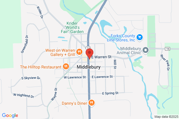 Crossing of Middlebury the
