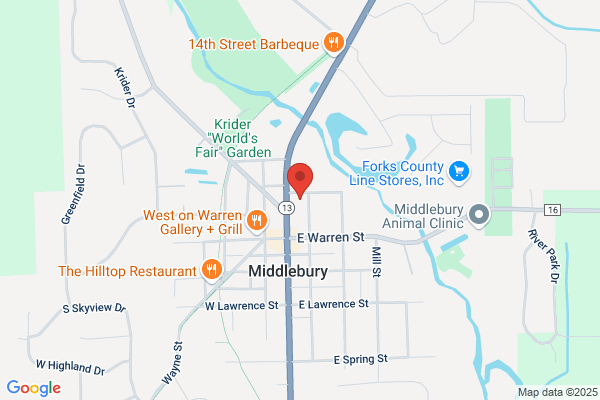 Middlebury Public Library, Library