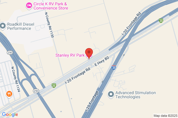 Stanley RV Park in Midland TX