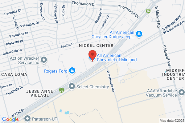 All American Chevrolet of Midland Service Center