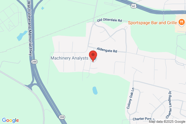 Machinery Analysts Inc
