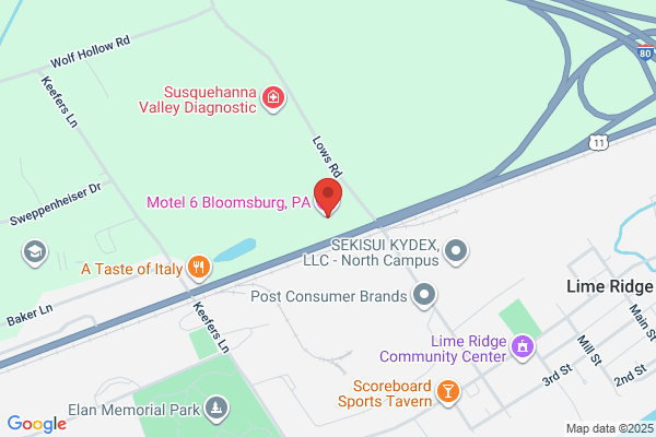 Motel 6 Bloomsburg PA