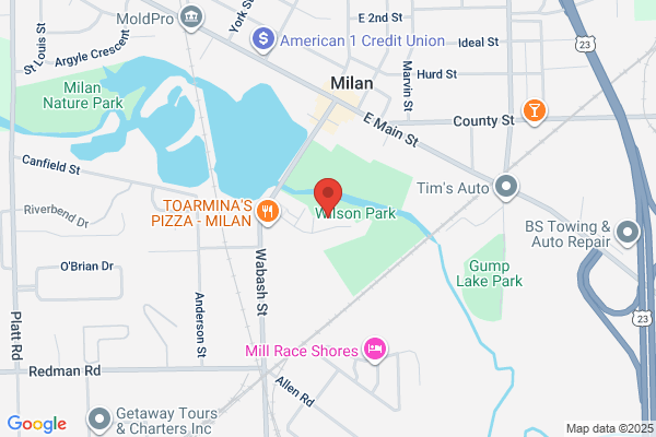 Milan Village of, Park & Recreation