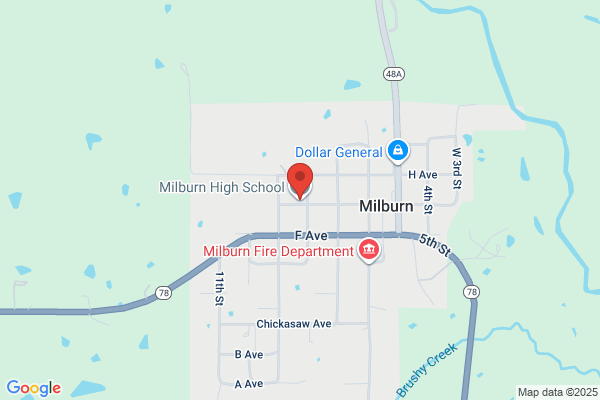Milburn, High School
