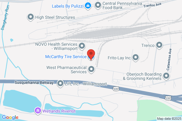 McCarthy Tire Service Company of Williamsport Inc