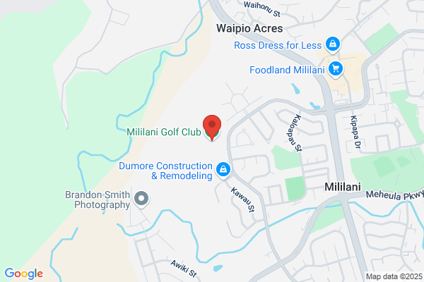 Mililani Golf Club, Reservations & Pro Shop