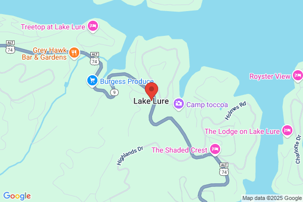 Lake Lure NC Cabins Chipmunk Trail