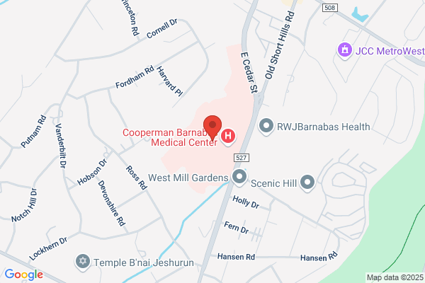 The Renal and Pancreas Transplant Department at Cooperman Barnabas Medical Center