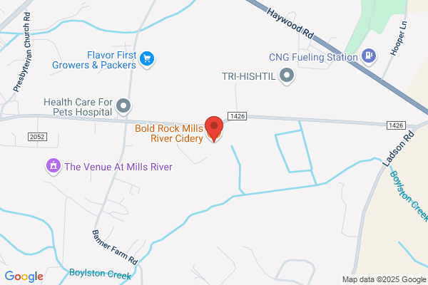 Bold Rock Mills River Cidery
