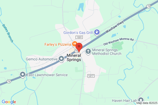 Mineral Springs Town of