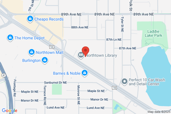 Anoka County, Libraries, Administrative Offices