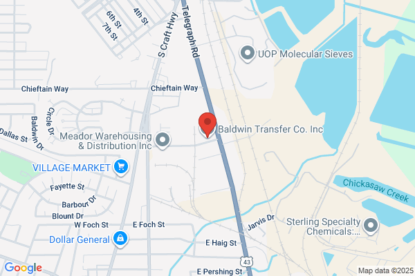 Baldwin Transfer Co Inc, Warehouse
