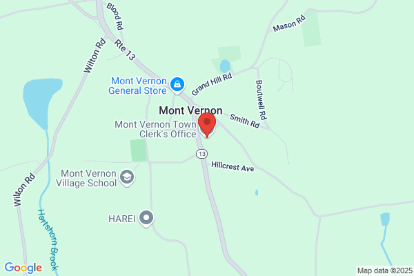 Mont Vernon Town of, Town Clerk