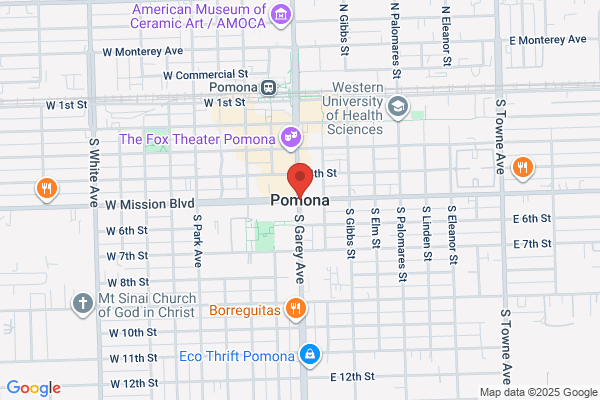 Pomona City of, Parks Recreation & Community Services Department, Recreation & Community Services Division, Washington Park Community Center
