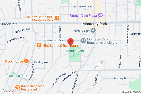 Monterey Park City of, Recreation and Parks, Facilities, Barnes Park Community Center