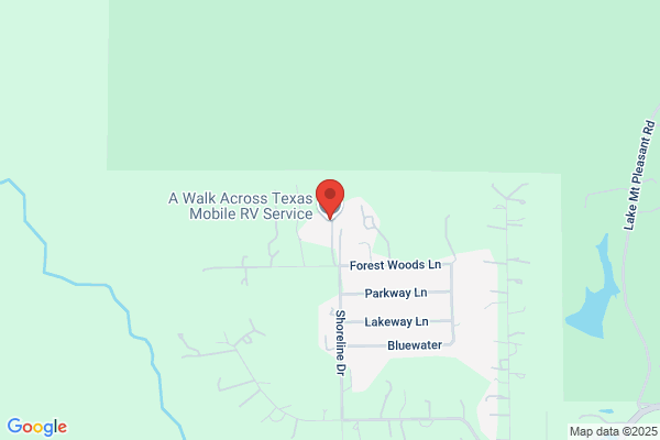 A walk across Texas RV mobile Service