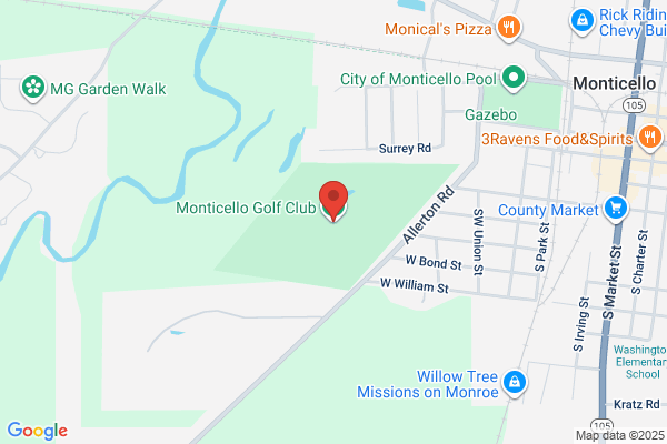 Monticello Golf Club, Clubhouse