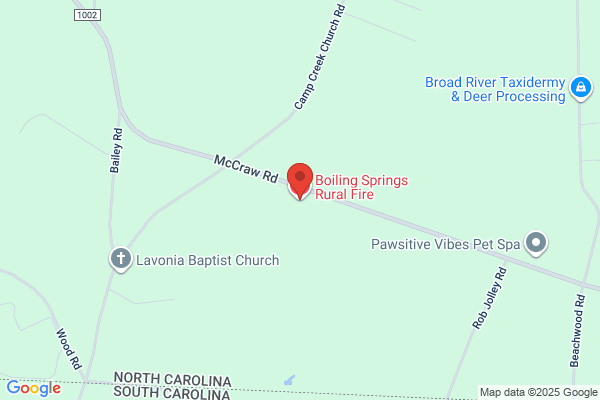 Boiling Springs Rural Fire Department Station 2