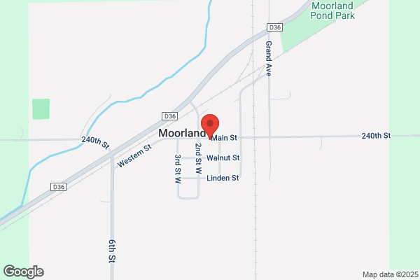 Moorland City of, City Clerk