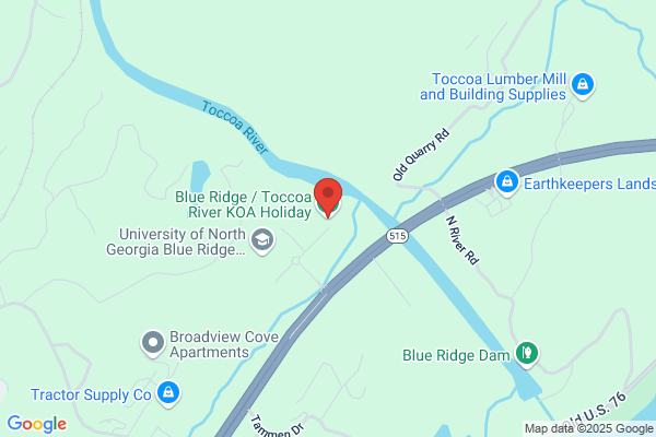 Blue Ridge / Toccoa River KOA Holiday