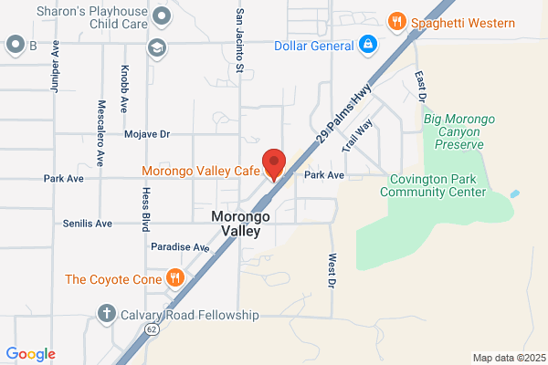 Morongo Valley Cafe