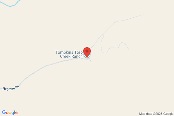 Tompkins Toro Creek Ranch