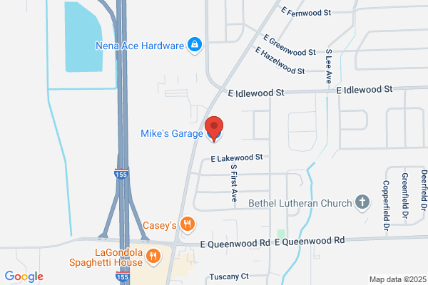 Greenes Automotive, Service Department