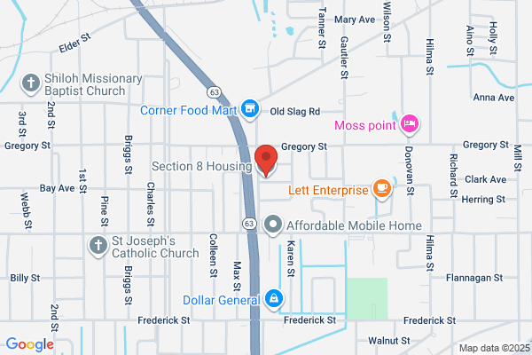 Moss Point City of, Housing
