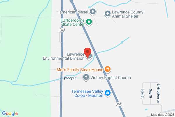 Lawrence County of, Health Department