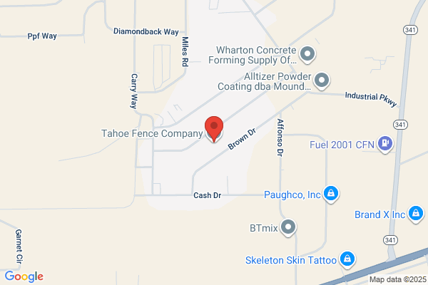 Tahoe Fence Co Inc
