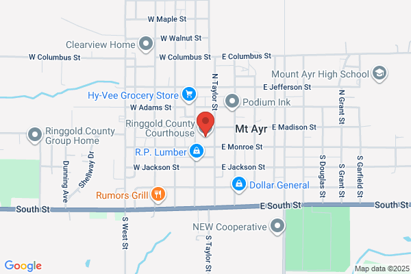 Counties of - Iowa, Treasurer