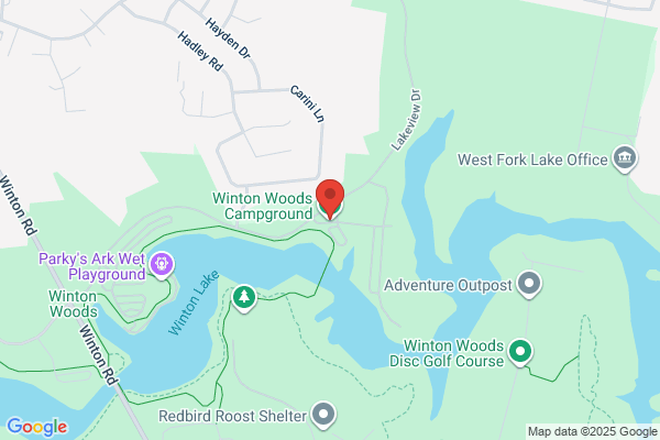 Hamilton County Park District, Winton Woods, Campground
