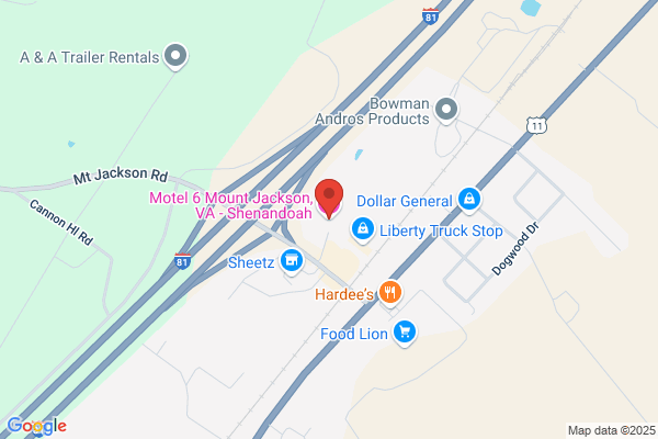Motel 6 MT. Jackson - Shenandoah