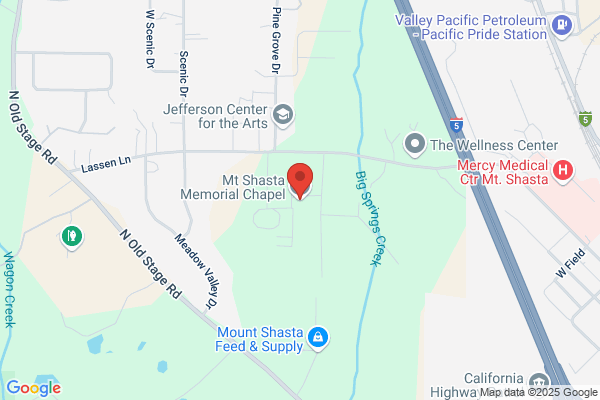 Mt Shasta Memorial Chapel